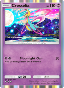 Cresselia - pokemon TCG Card