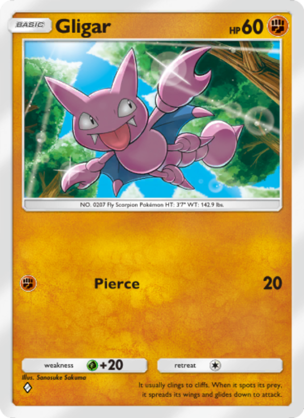 Gligar - Pokémon TCG Card