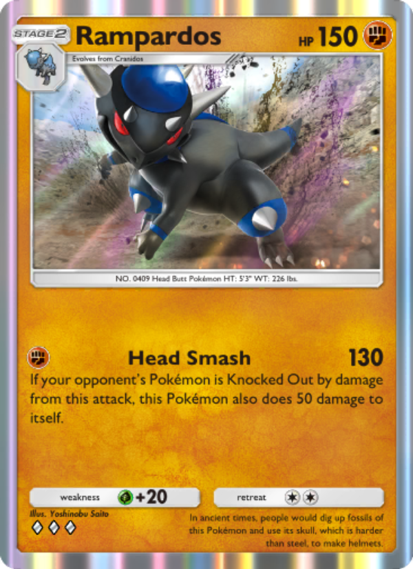 Rampardos - Pokémon TCG Card