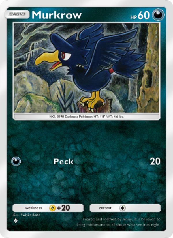 Murkrow - Pokémon TCG Card
