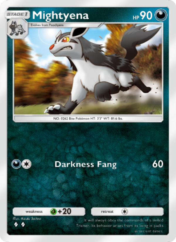 Mightyena - Pokémon TCG Card