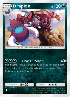 Drapion - pokemon TCG Card