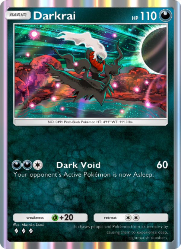 Darkrai - Pokémon TCG Card