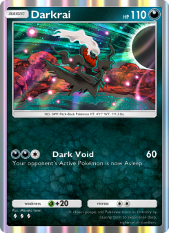 Darkrai - pokemon TCG Card