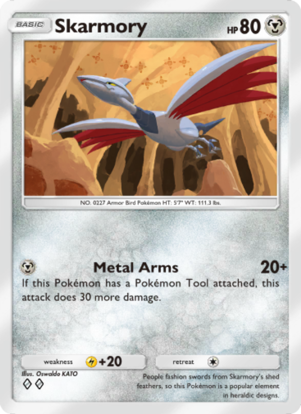 Skarmory - Pokémon TCG Card