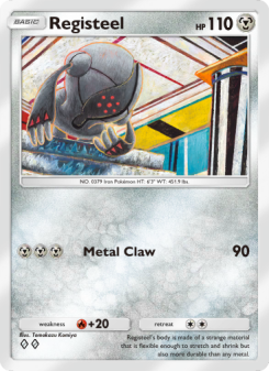 Registeel - pokemon TCG Card