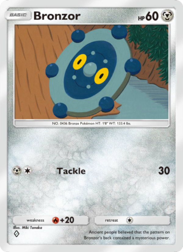 Bronzor - Pokémon TCG Card
