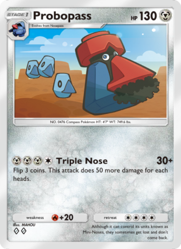 Probopass - Pokémon TCG Card