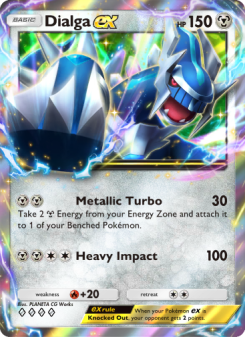 Dialga ex - pokemon TCG Card