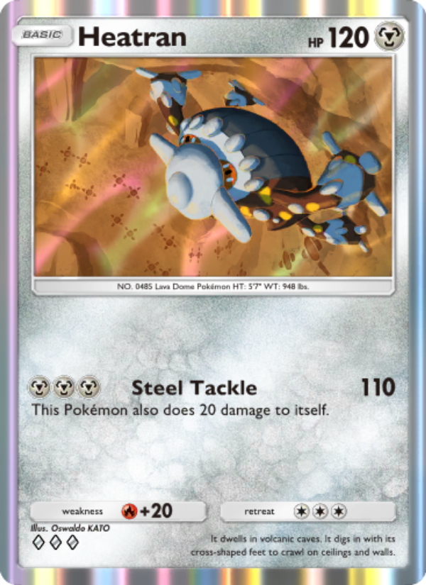 Heatran - Pokémon TCG Card