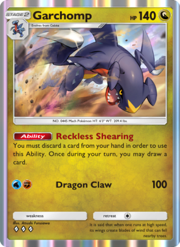 Garchomp - Pokémon TCG Card