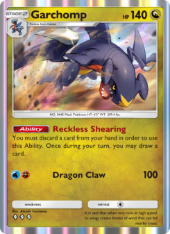 Garchomp - pokemon TCG Card