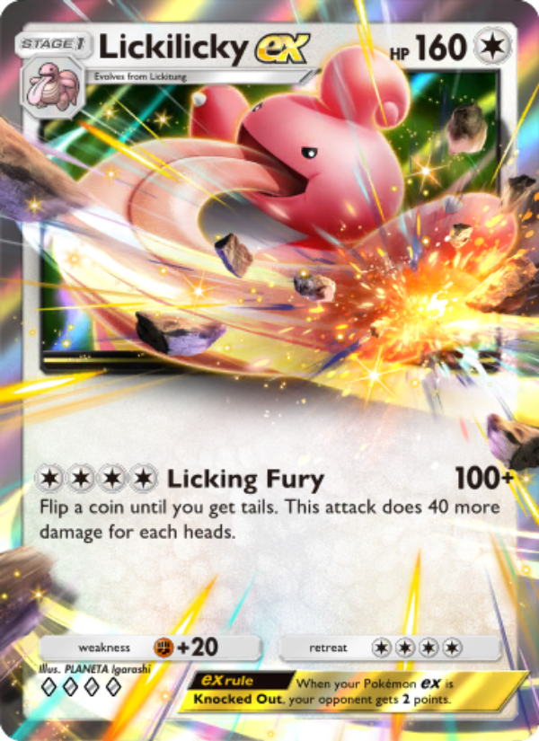 Lickilicky ex - Pokémon TCG Card