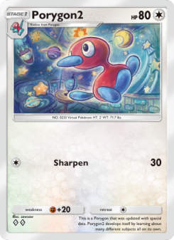 Porygon2 - pokemon TCG Card