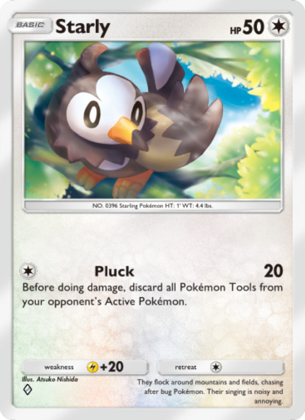 Starly - Pokémon TCG Card