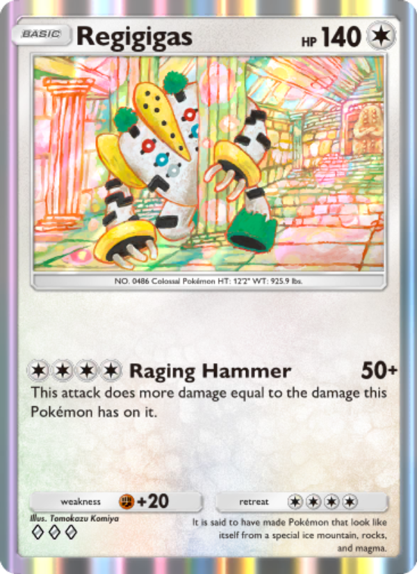 Regigigas - Pokémon TCG Card
