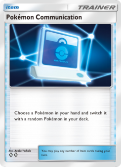 Pokémon Communication - pokemon TCG Card
