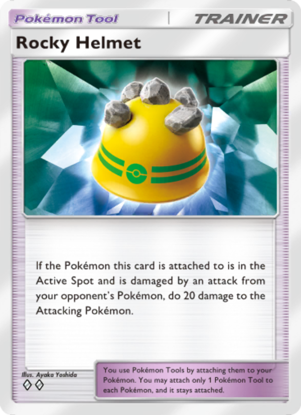 Rocky Helmet - Pokémon TCG Card