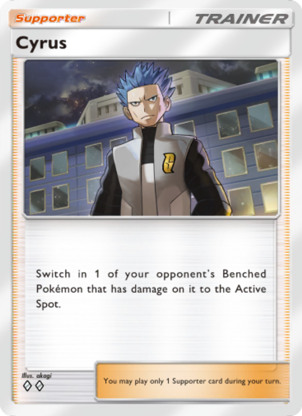 Cyrus - Pokémon TCG Card