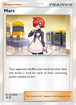 Mars - pokemon TCG Card
