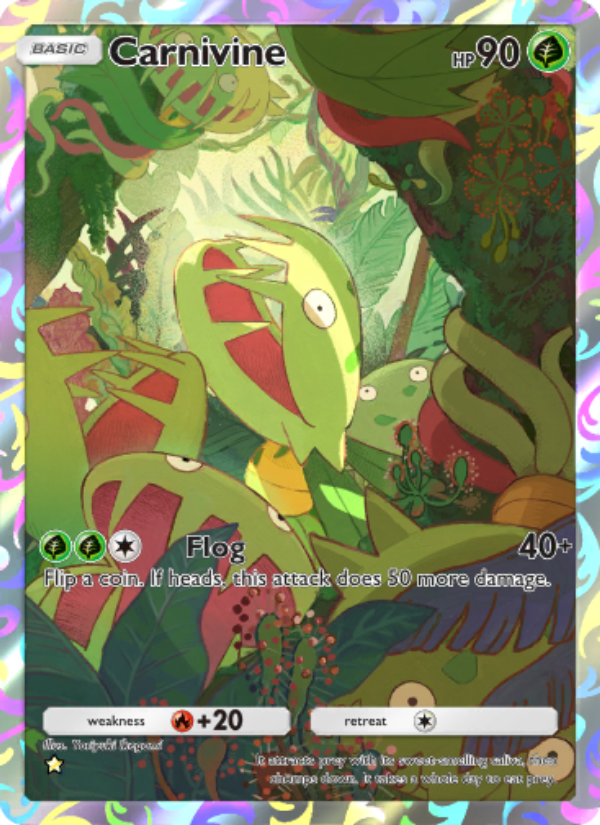 Carnivine - Pokémon TCG Card