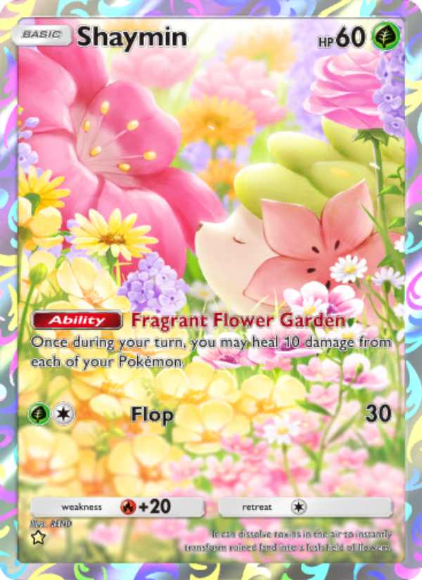 Shaymin - Pokémon TCG Card