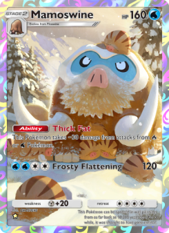 Mamoswine - pokemon TCG Card