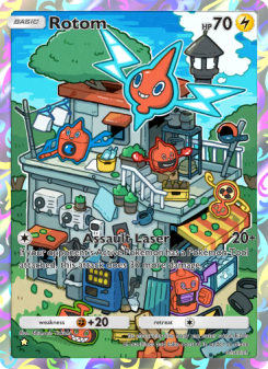 Rotom - pokemon TCG Card