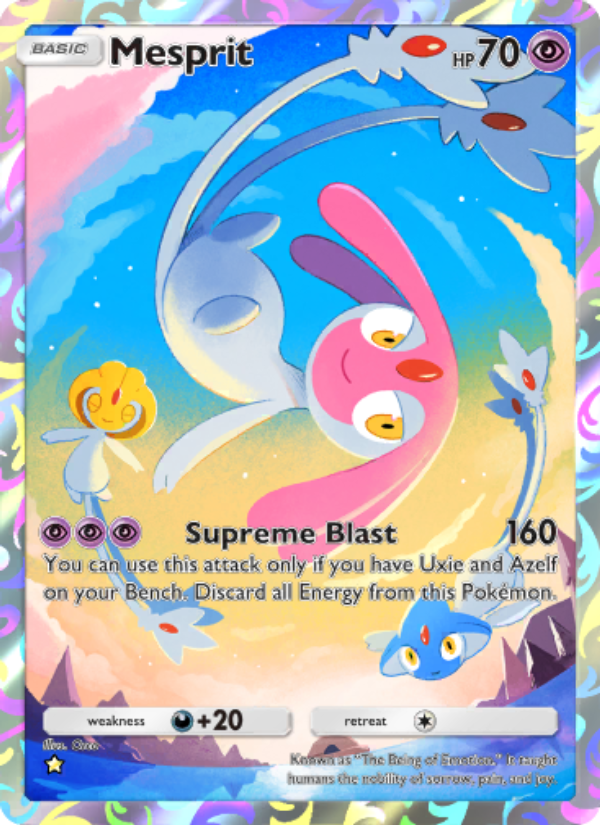 Mesprit - Pokémon TCG Card