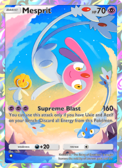 Mesprit - pokemon TCG Card