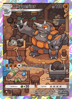 Rhyperior - pokemon TCG Card