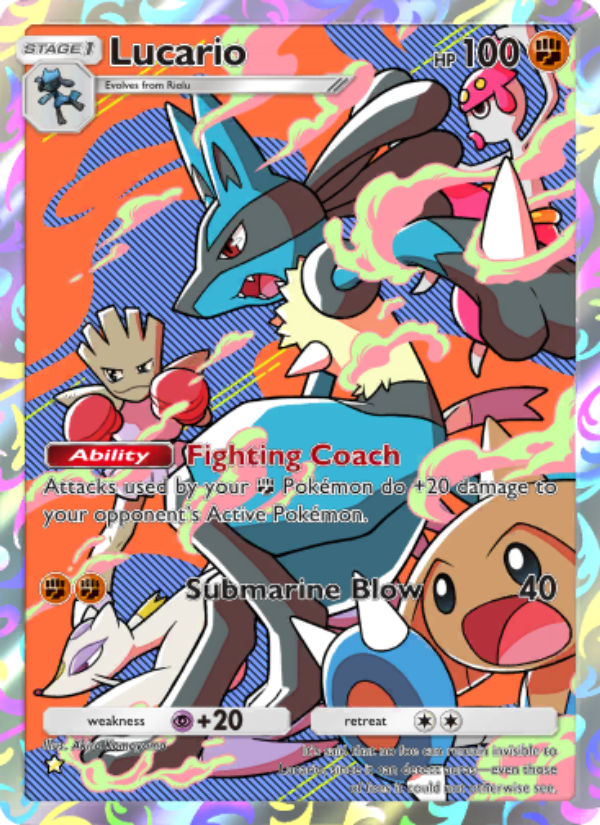 Lucario - Pokémon TCG Card