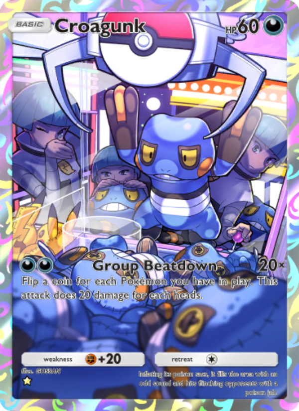 Croagunk - Pokémon TCG Card