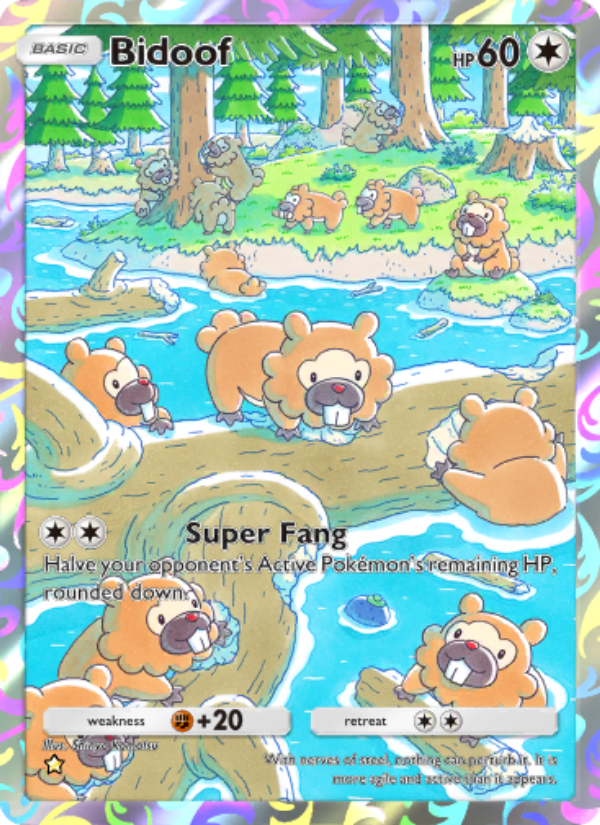 Bidoof - Pokémon TCG Card