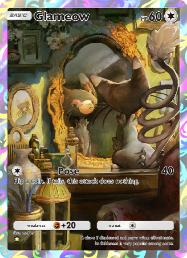 Glameow - Pokémon TCG Card