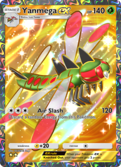 Yanmega ex - pokemon TCG Card