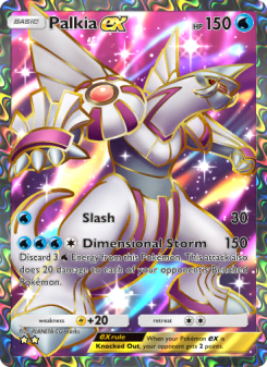Palkia ex - pokemon TCG Card