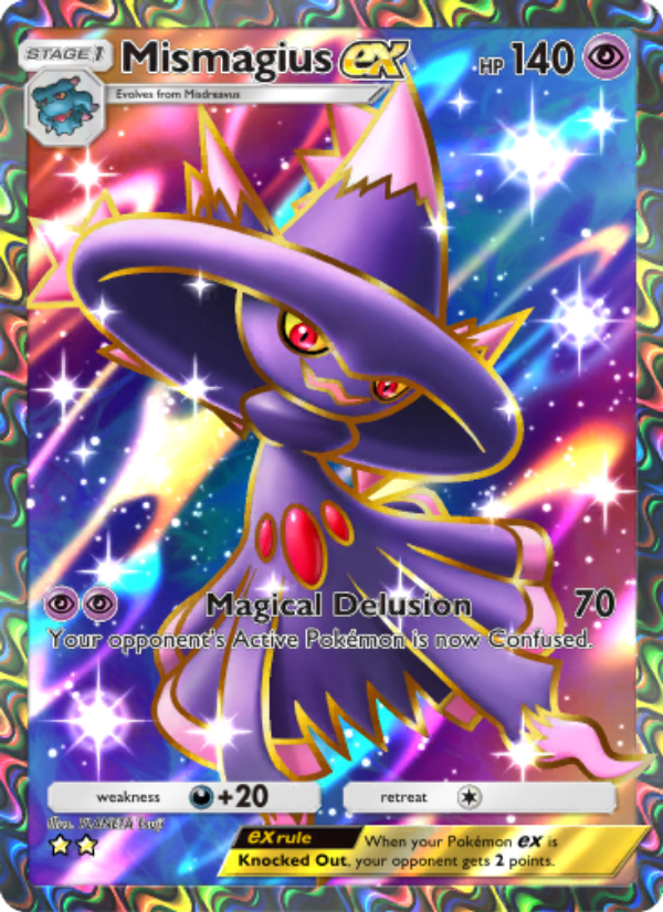 Mismagius ex - Pokémon TCG Card