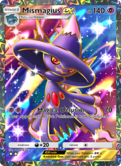 Mismagius ex - pokemon TCG Card