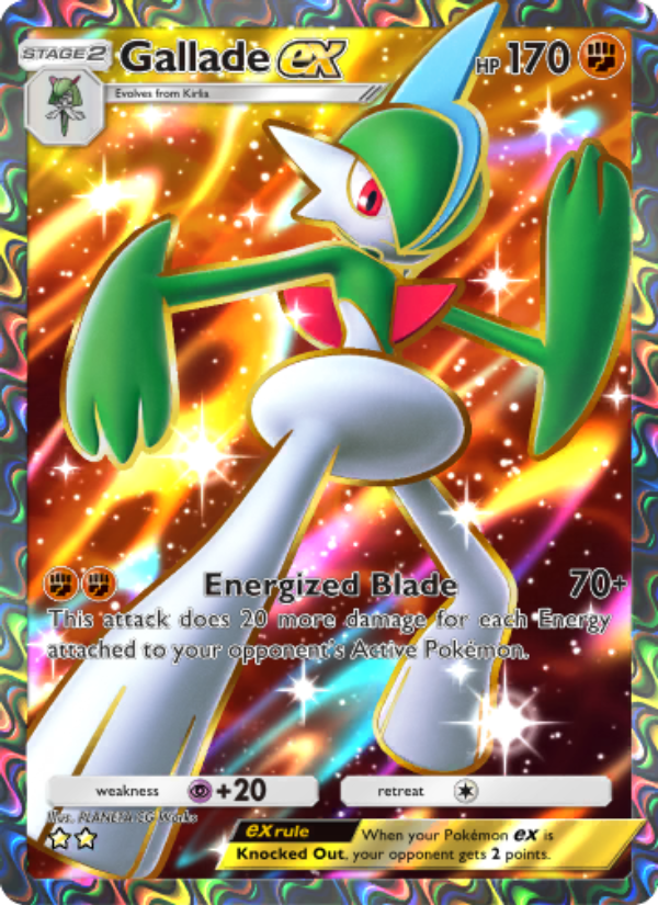 Gallade ex - Pokémon TCG Card