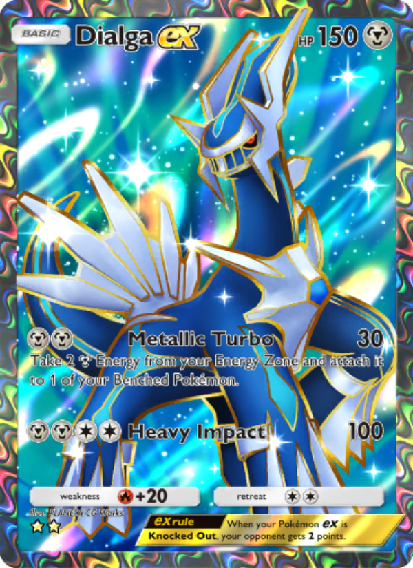 Dialga ex - Pokémon TCG Card