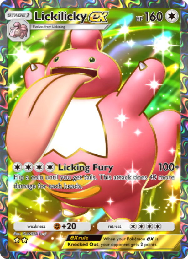Lickilicky ex - Pokémon TCG Card