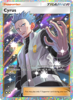Cyrus - pokemon TCG Card