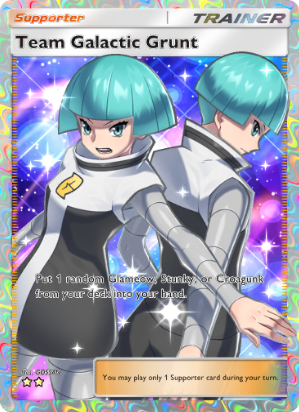 Team Galactic Grunt - Pokémon TCG Card