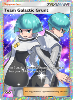 Team Galactic Grunt - pokemon TCG Card