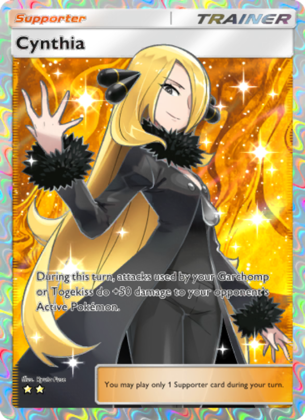 Cynthia - Pokémon TCG Card