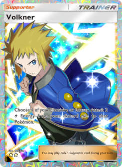 Volkner - pokemon TCG Card