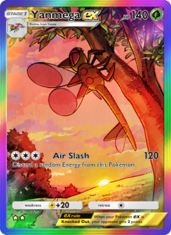 Yanmega ex - pokemon TCG Card