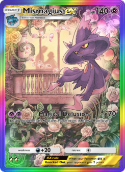 Mismagius ex - pokemon TCG Card