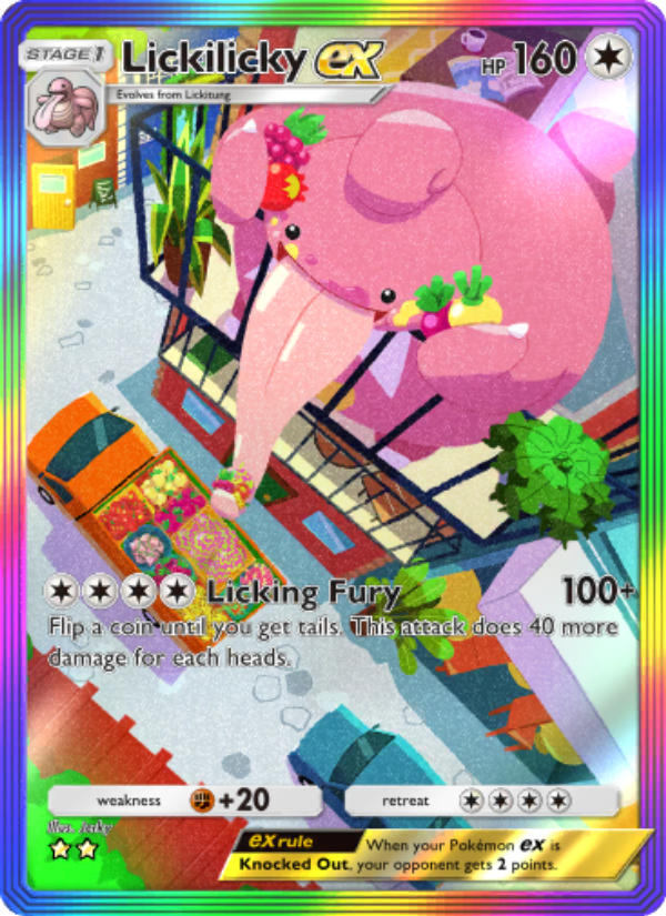 Lickilicky ex - Pokémon TCG Card
